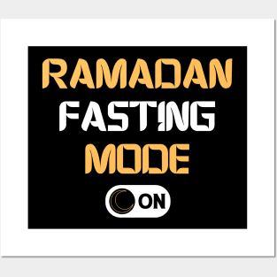 Ramadan fasting mode on Posters and Art